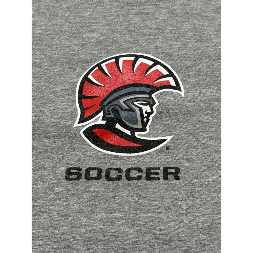 Tampa Spartans Soccer Nike Tee Long Sleeve Shirt Men's Size Large Gray